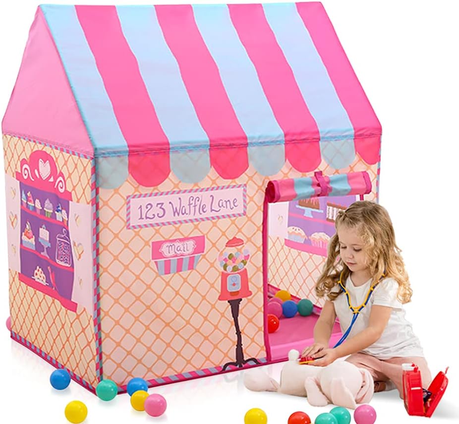 Kids Outdoor Fence - Boys Girls Toys Children Indoor Playhouse