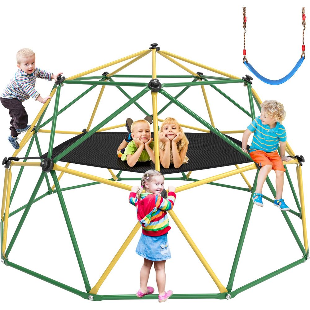 Kids Outdoor Climbing Dome - Climbing Dome, 10FT Dome Climber with