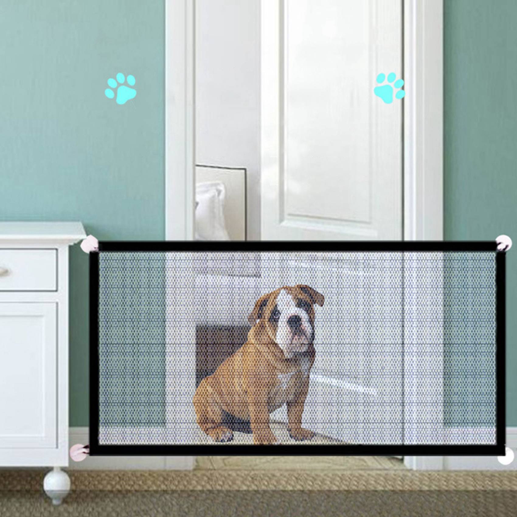 Kids Outdoor Fence - AA01-3X Magic Gate Portable Folding Mesh