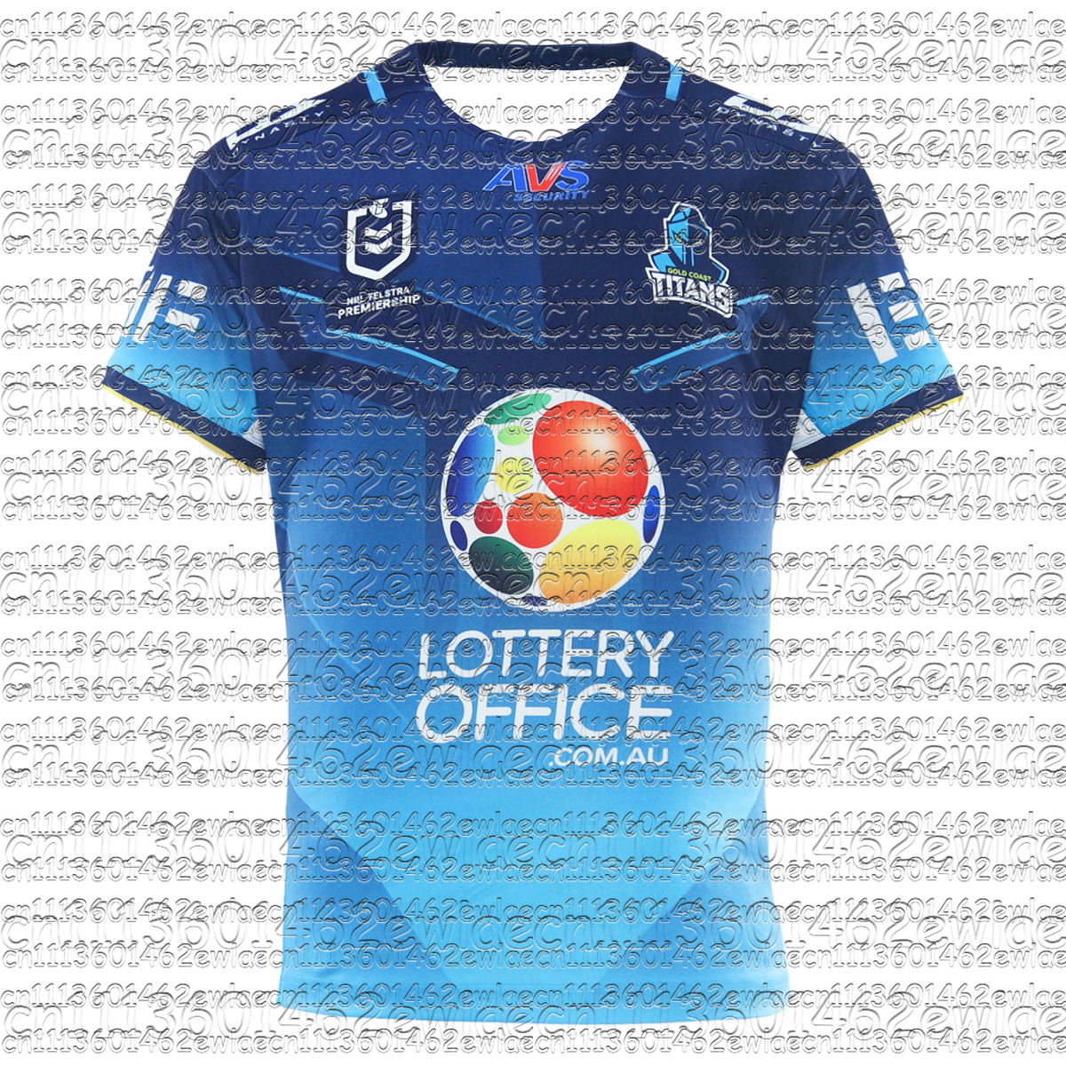 Kids Outdoor Fort - Summer Gold Coast Titans Rugby Jersey
