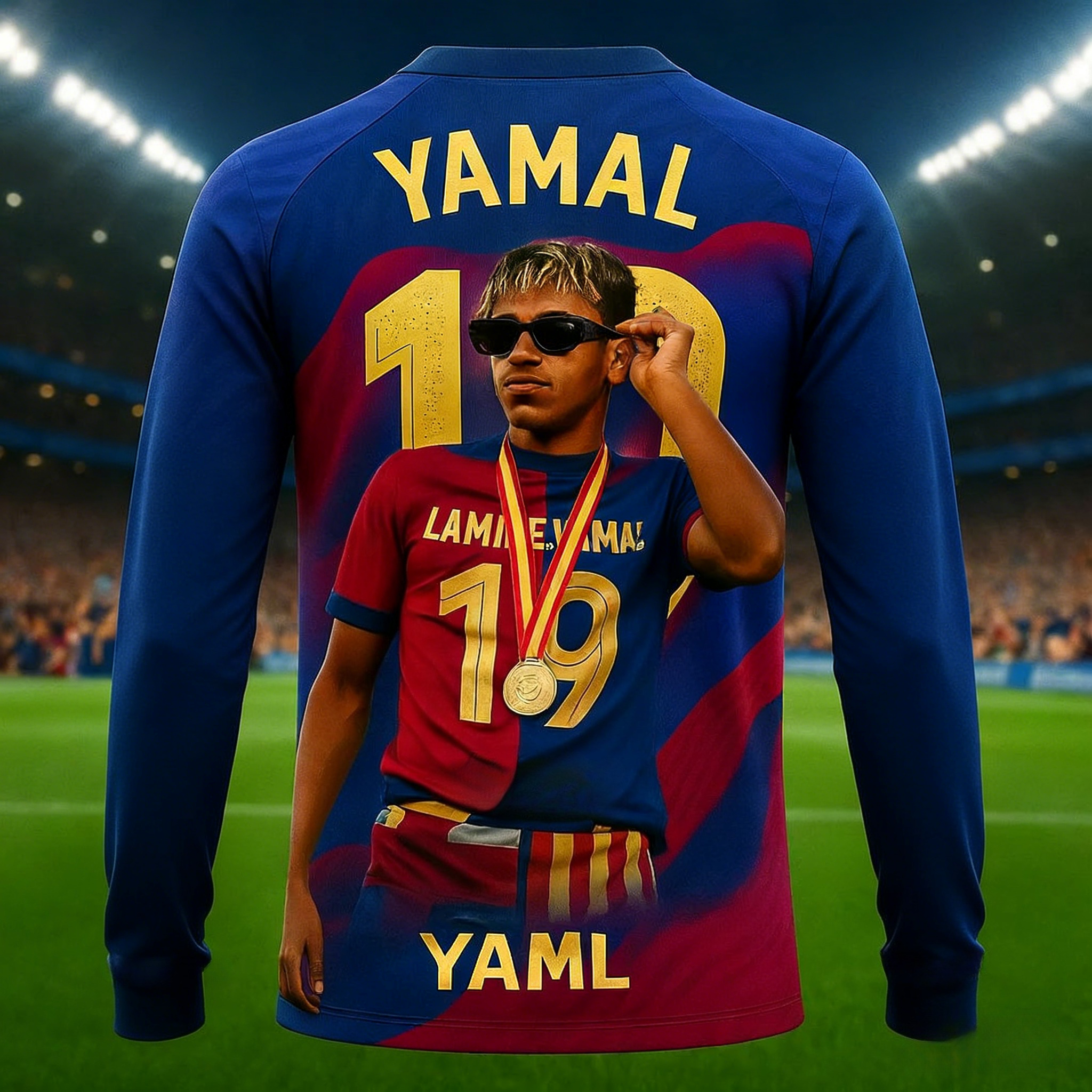 Kids Outdoor Fort - Yamal Fan Short Sleeve Jersey 3D