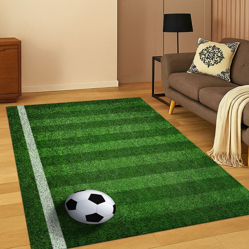 Kids Outdoor Area - Classic Football Field Soccer Sport Carpet