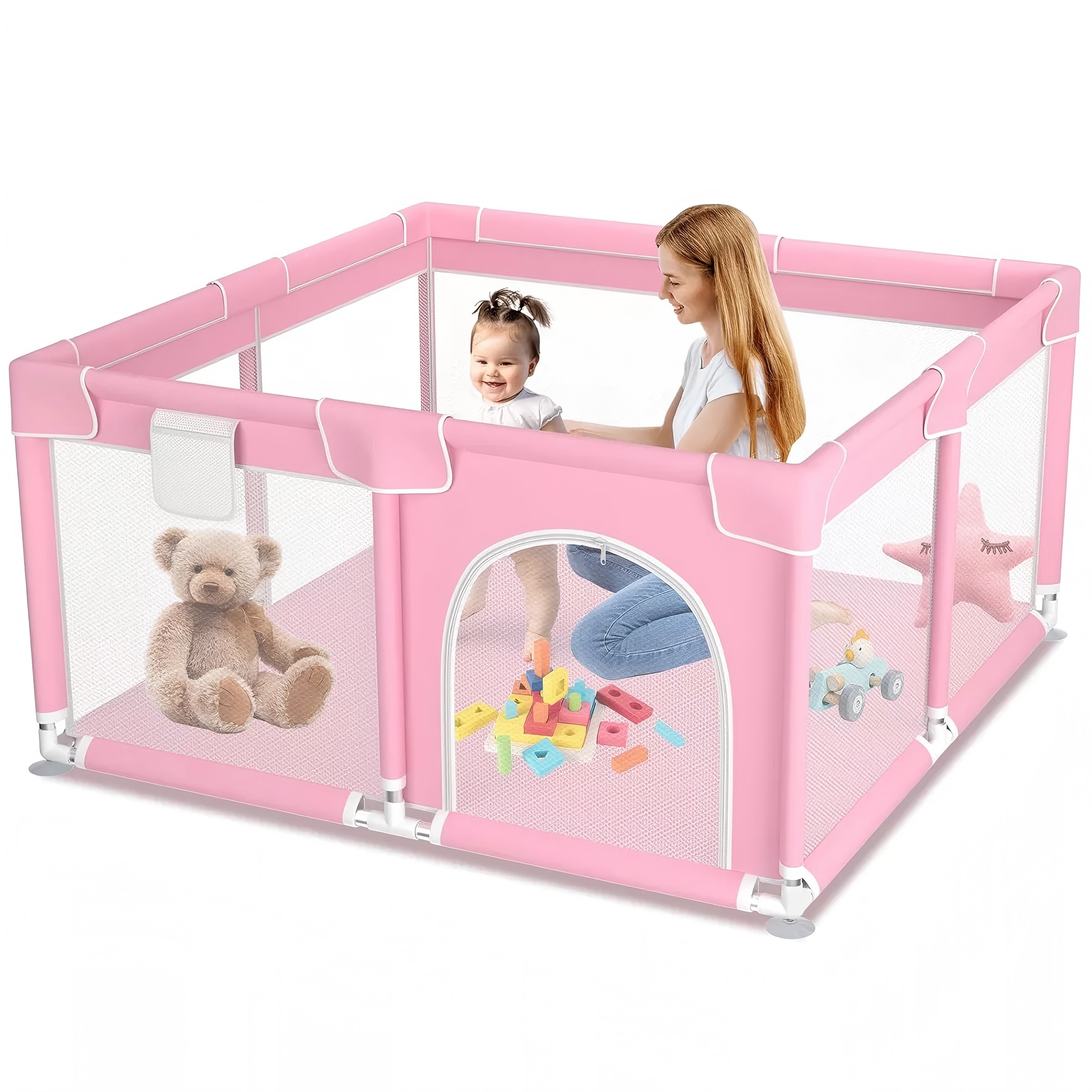 Baby Playpen, Extra Large Play - Kids Outdoor Fence recensie en prijs