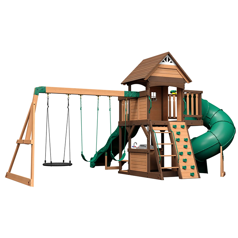 ia-Wooden Outdoor Playground S - Kids Outdoor Monkey Bar Set recensie en prijs