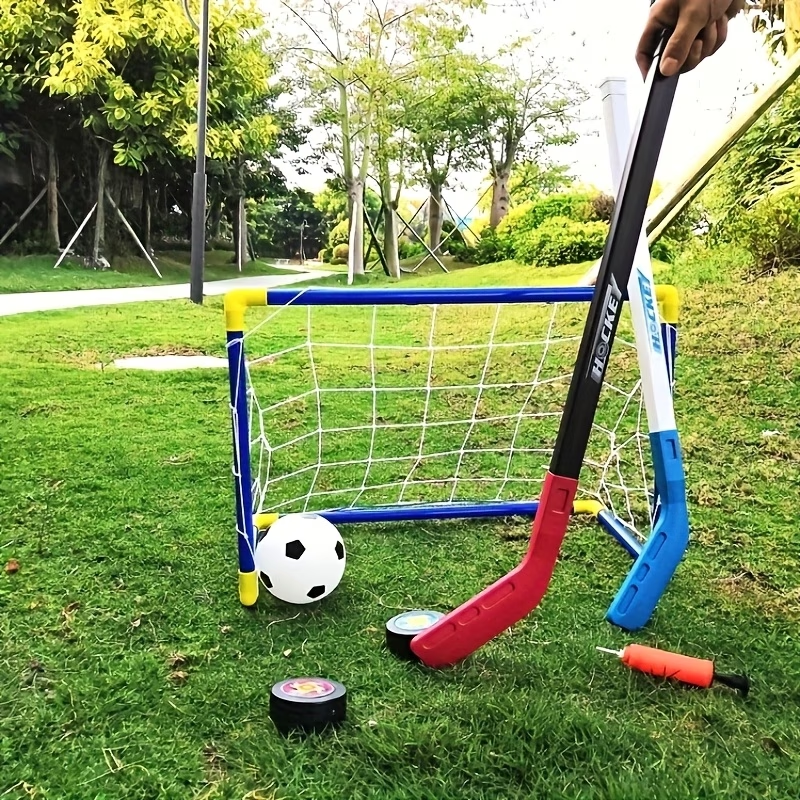 2 in 1 Kids Hockey & Soccer Go - Kids Outdoor Hockey Set recensie en prijs
