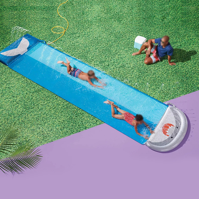 Inflatable Whale Water Slide S - Kids Outdoor Water Sprinkler recensie en prijs