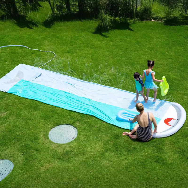 Inflatable Whale Water Slide S - Kids Outdoor Water Sprinkler recensie en prijs