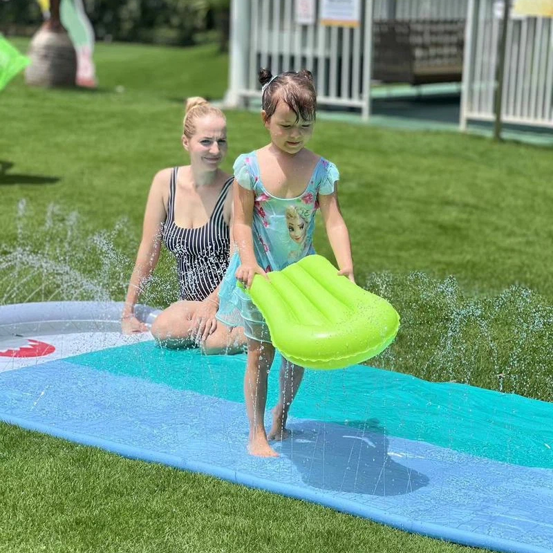 Inflatable Whale Water Slide S - Kids Outdoor Water Sprinkler recensie en prijs