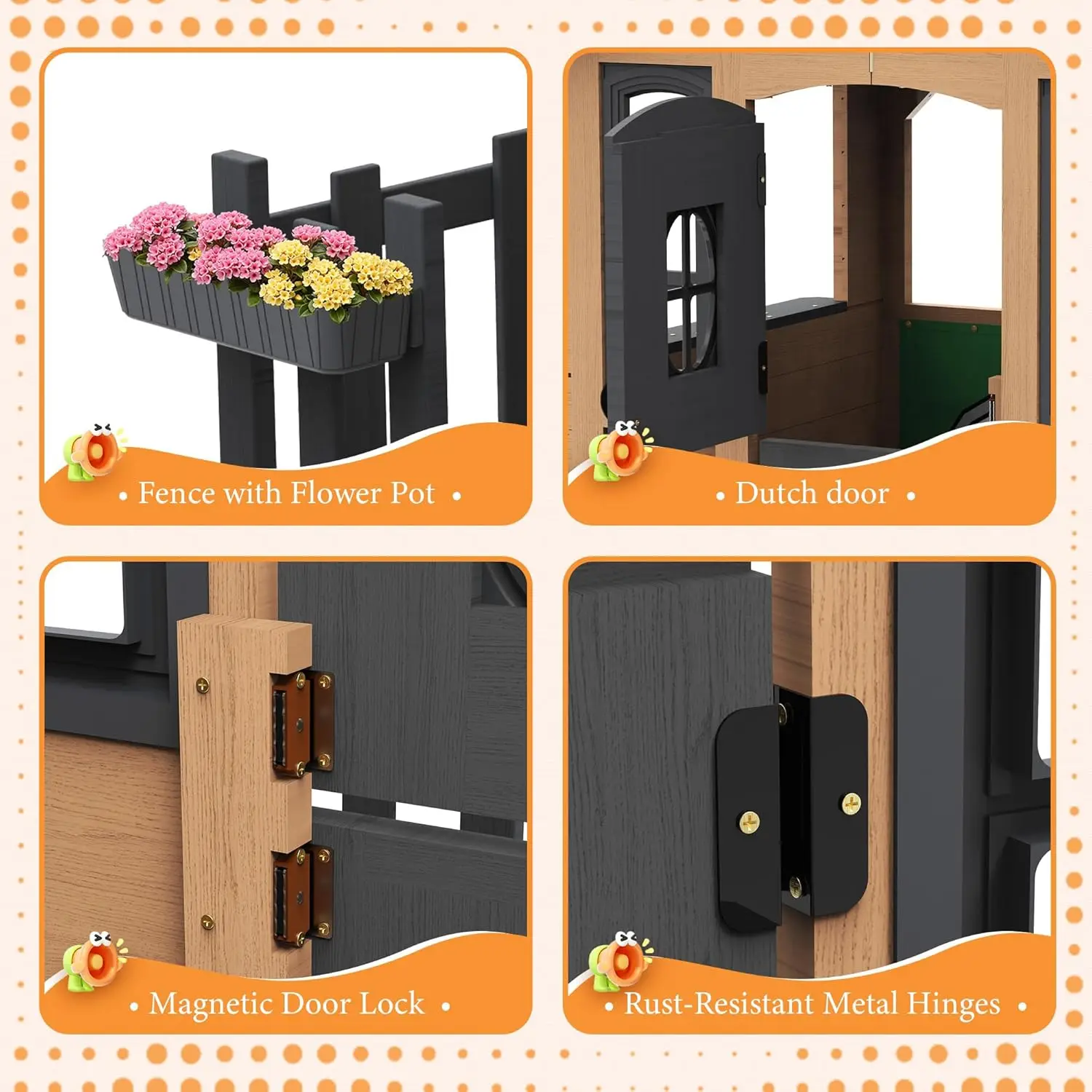 Albott Kids Outdoor Wooden Pla - Kids Outdoor Kitchen Set recensie en prijs