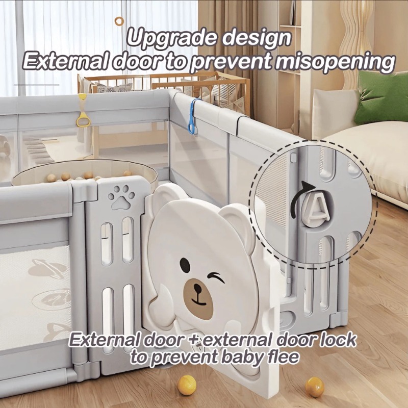 IMBABY 180x150cm Baby Playpen  - Kids Outdoor Fence recensie en prijs