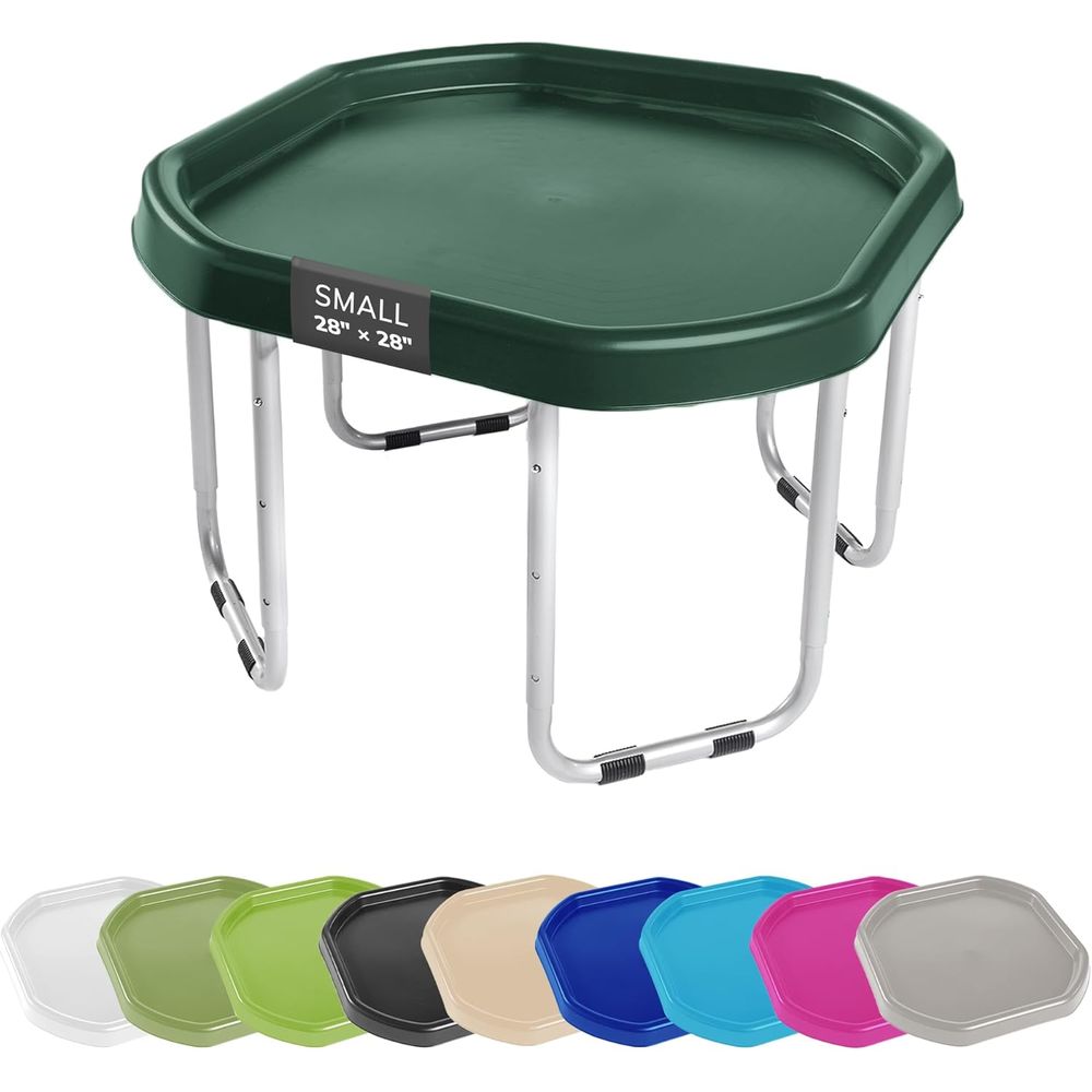 Small 28x28 Green Sensory Tray - Kids Outdoor Sensory Table recensie en prijs