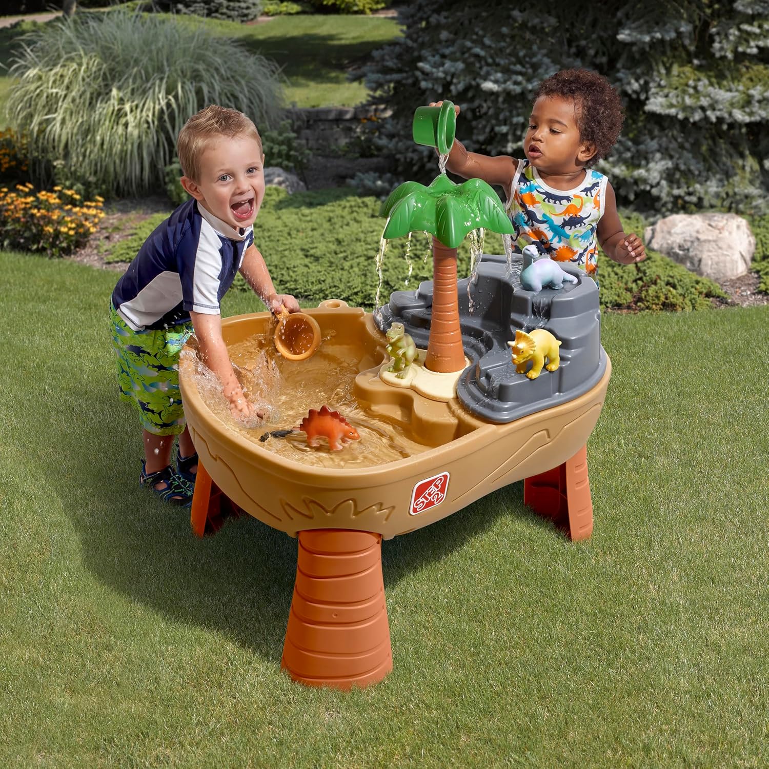 Dino Dig Sand And Water Table, - Kids Outdoor Sensory Table recensie en prijs