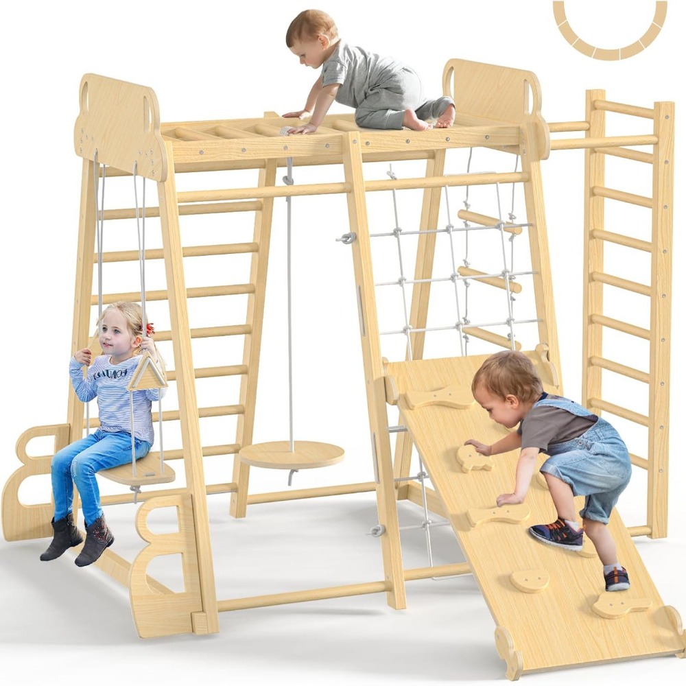 Indoor Jungle Gym 9-in-1 Playg - Kids Outdoor Gym recensie en prijs