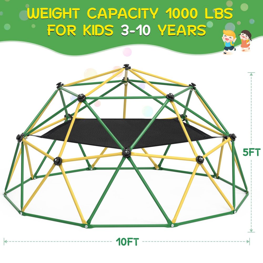 Climbing Dome, 10FT Dome Climb - Kids Outdoor Climbing Dome recensie en prijs