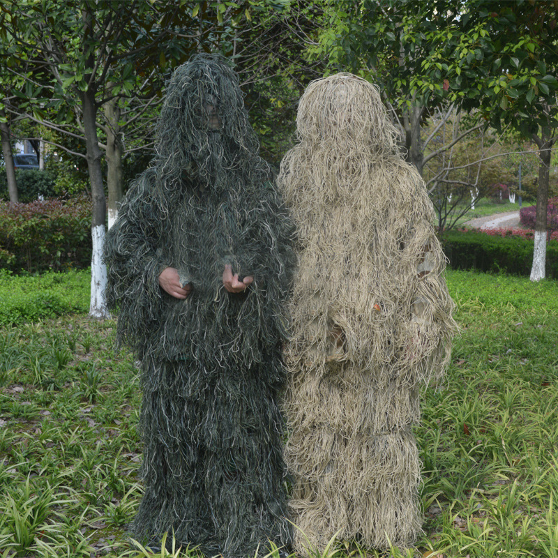 5-in-1 Camouflage Ghillie Suit - Kids Outdoor Clothing recensie en prijs