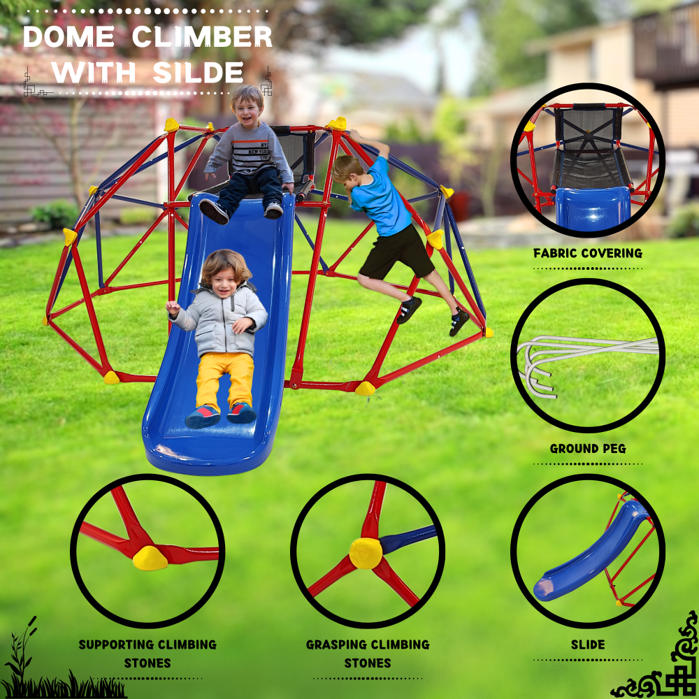 XCF007 Outdoor Dome Climber wi - Kids Outdoor Climbing Dome recensie en prijs