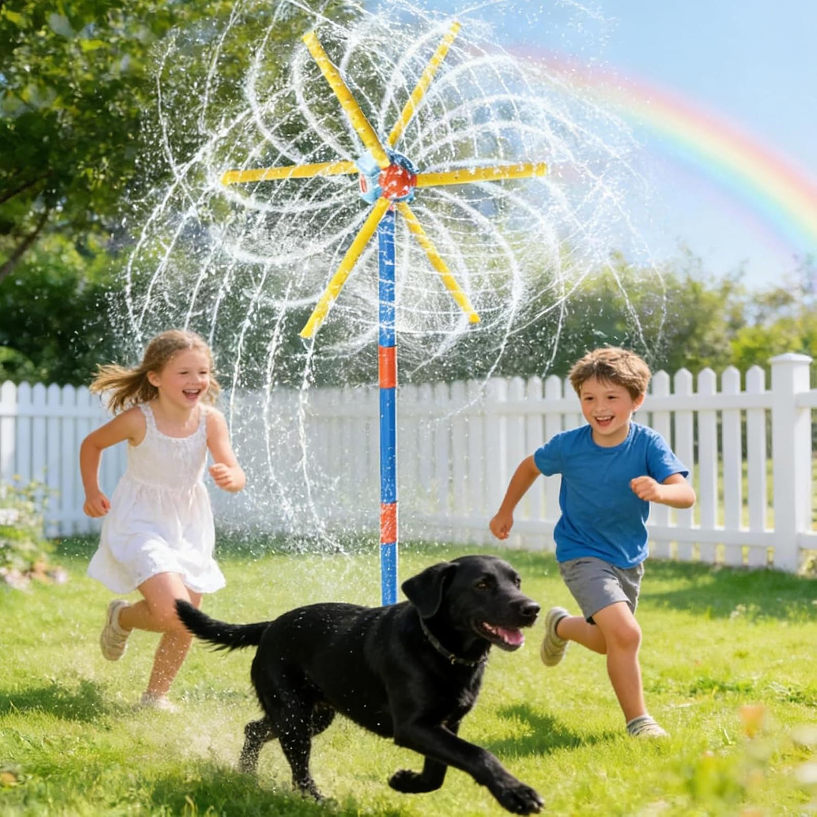 Kids Sprinkler Windmill Fun Sp - Kids Outdoor Water Park recensie en prijs