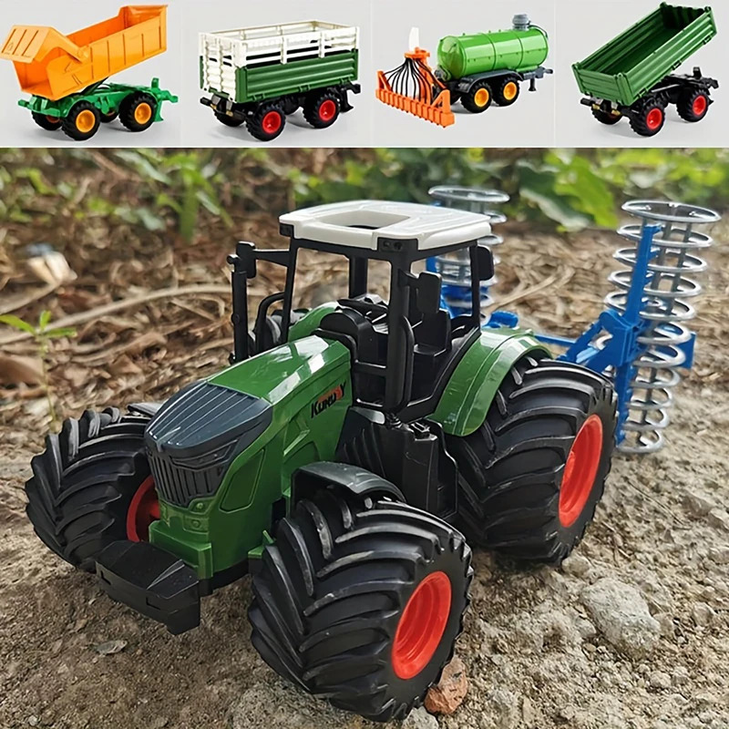 1:24 Inertial Farm Tractor wit - Kids Outdoor Activity Set recensie en prijs