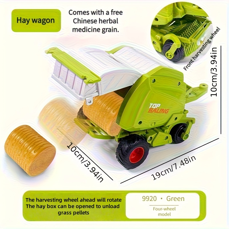 1:24 Inertial Farm Tractor wit - Kids Outdoor Activity Set recensie en prijs