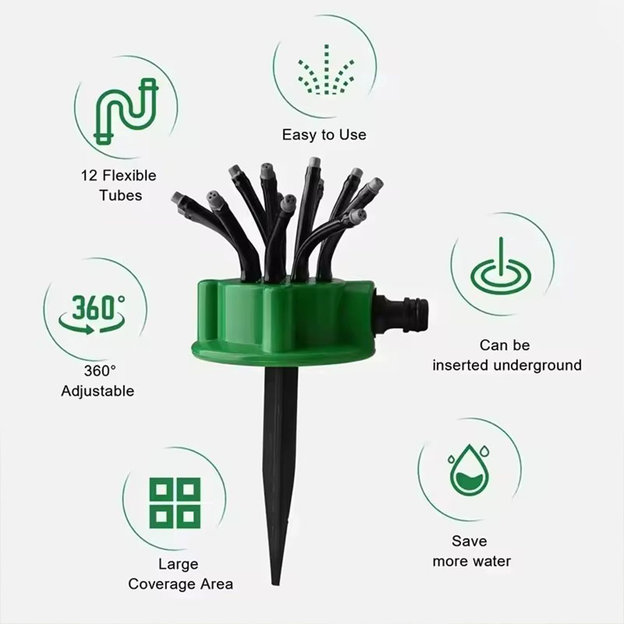 360° Automatic Rotating Garden - Kids Outdoor Water Sprinkler recensie en prijs