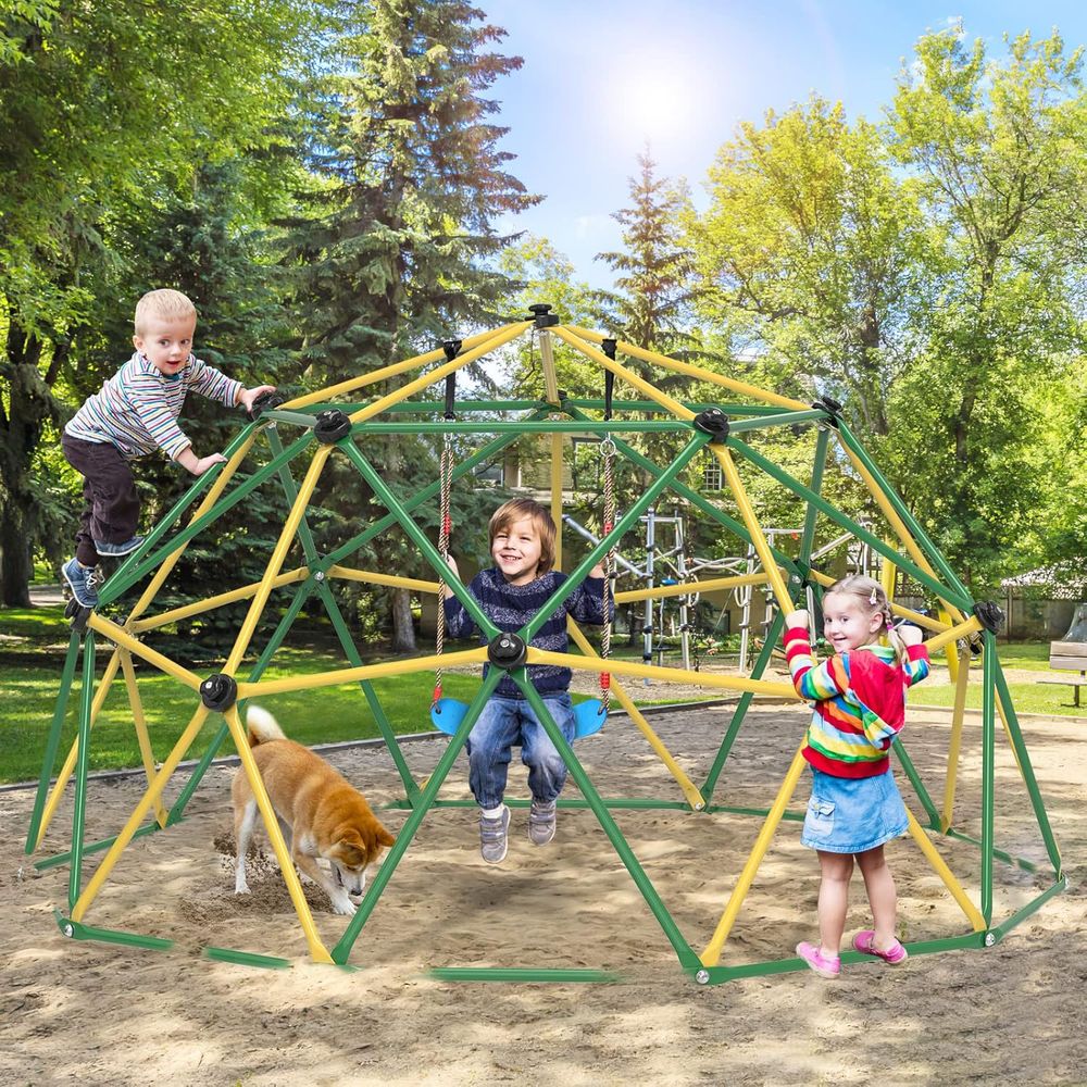 10T Climbing Dome with Hammock - Kids Outdoor Climbing Dome recensie en prijs