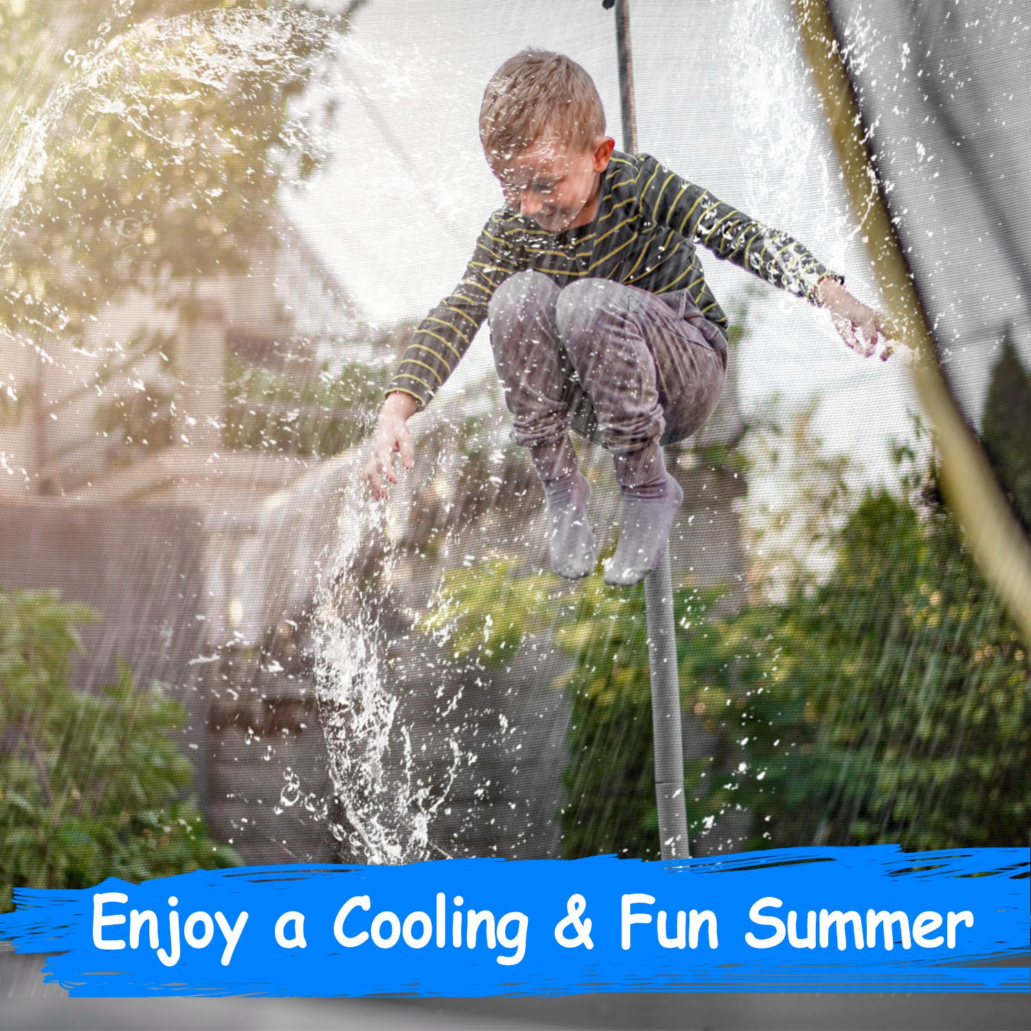 Lake Forest Upgraded Trampolin - Kids Outdoor Water Sprinkler recensie en prijs