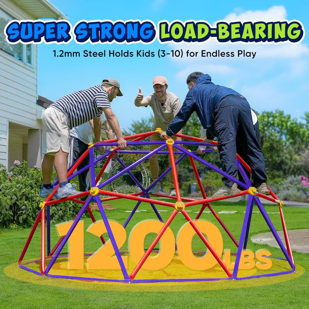 Climbing Dome with Hammock, Su - Kids Outdoor Climbing Dome recensie en prijs