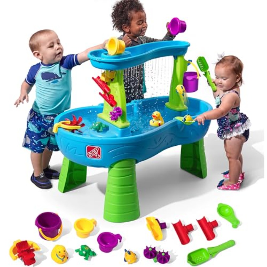 Rain Showers Splash Pond Water - Kids Outdoor Sensory Table recensie en prijs
