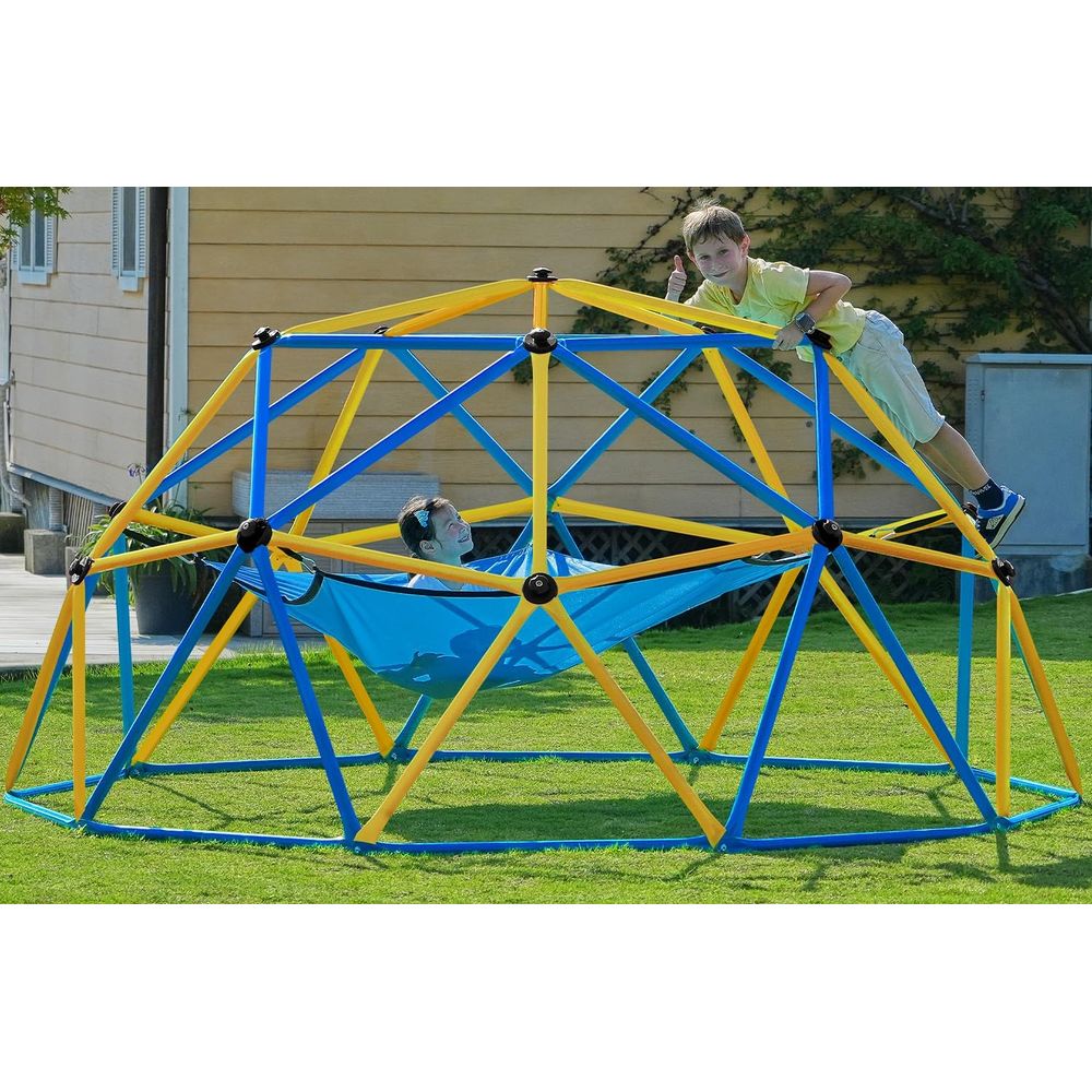 10T Climbing Dome with Hammock - Kids Outdoor Climbing Dome recensie en prijs
