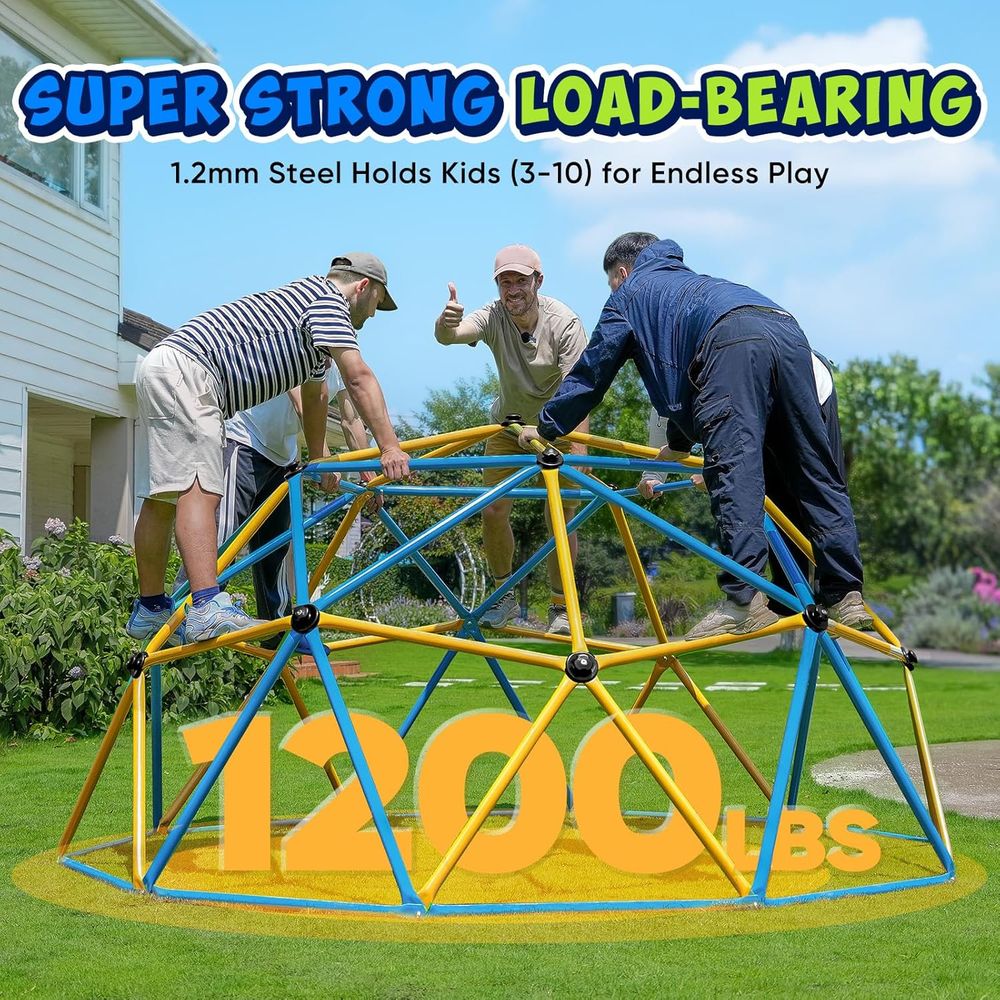10T Climbing Dome with Hammock - Kids Outdoor Climbing Dome recensie en prijs