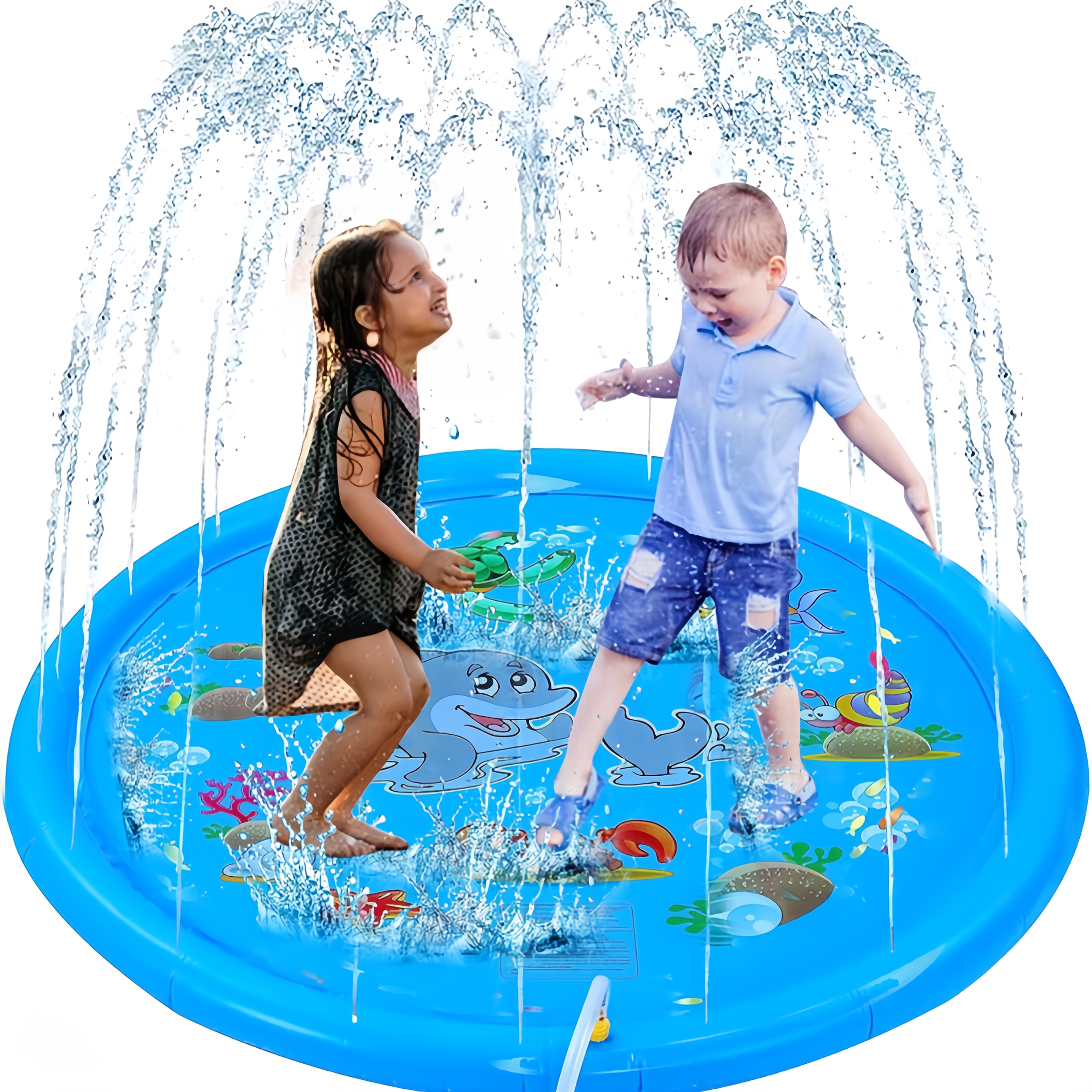 PVC Inflatable Splash Pad Spri - Kids Outdoor Water Sprinkler recensie en prijs