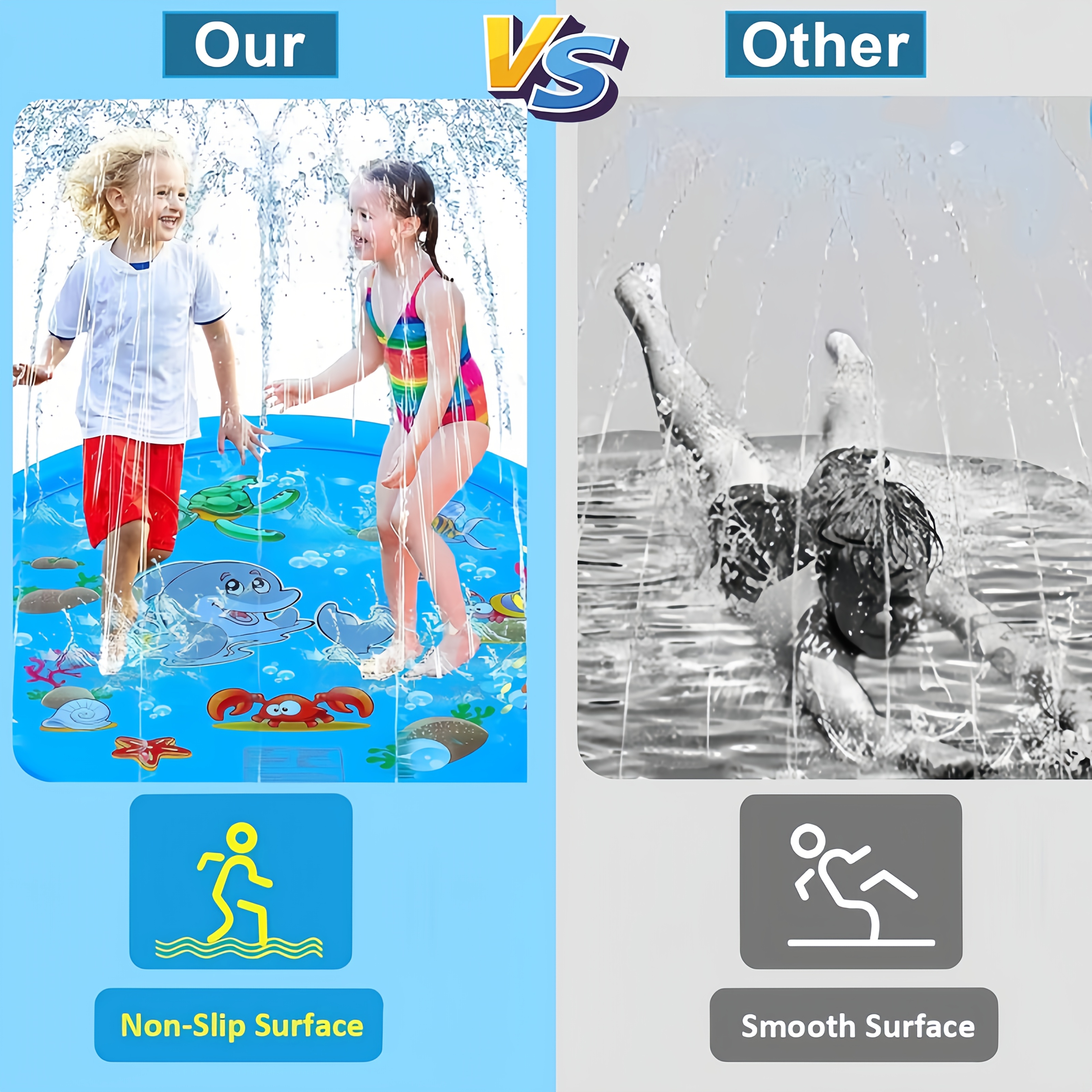 PVC Inflatable Splash Pad Spri - Kids Outdoor Water Sprinkler recensie en prijs