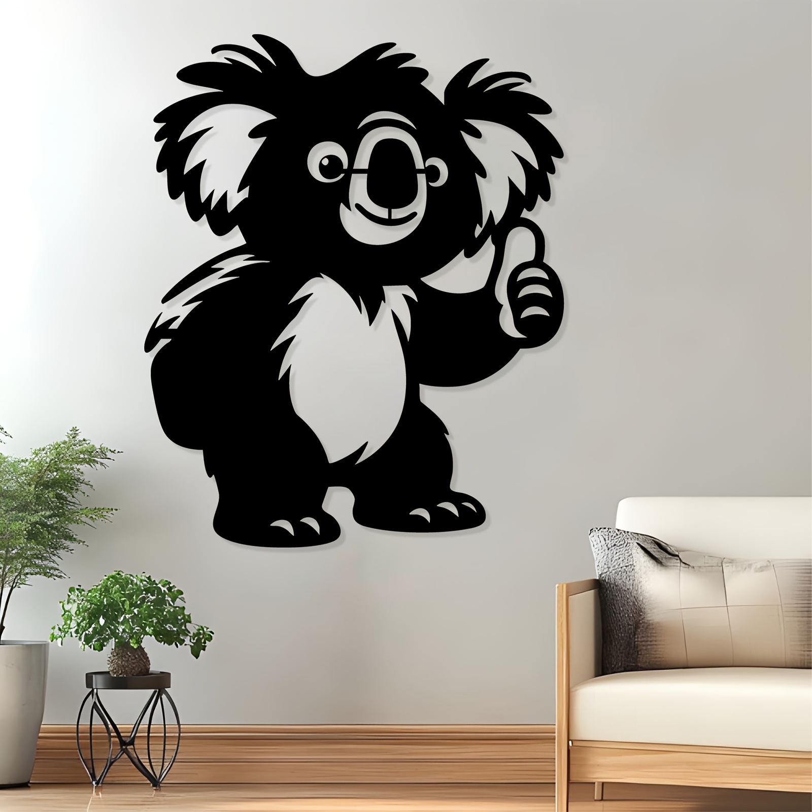 1PC Cute Koala Aluminum Metal  - Kids Outdoor Fence recensie en prijs