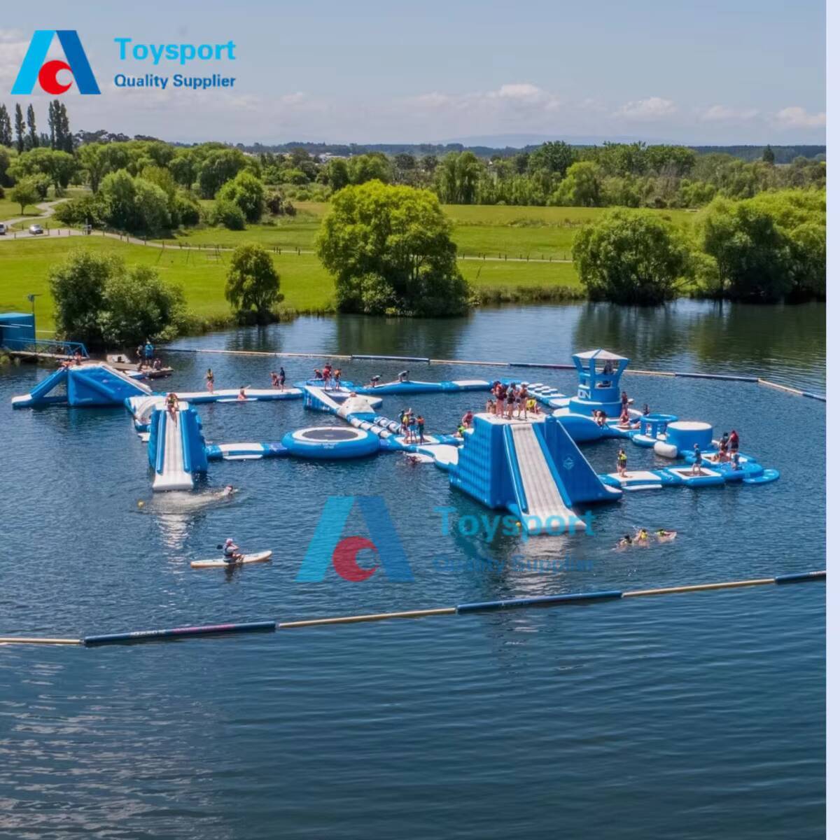 ree Custom Size Aqua Lake Pool - Kids Outdoor Water Park recensie en prijs