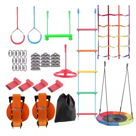 Warrior Obstacle Course Kit fo - Kids Outdoor Monkey Bar Set recensie en prijs