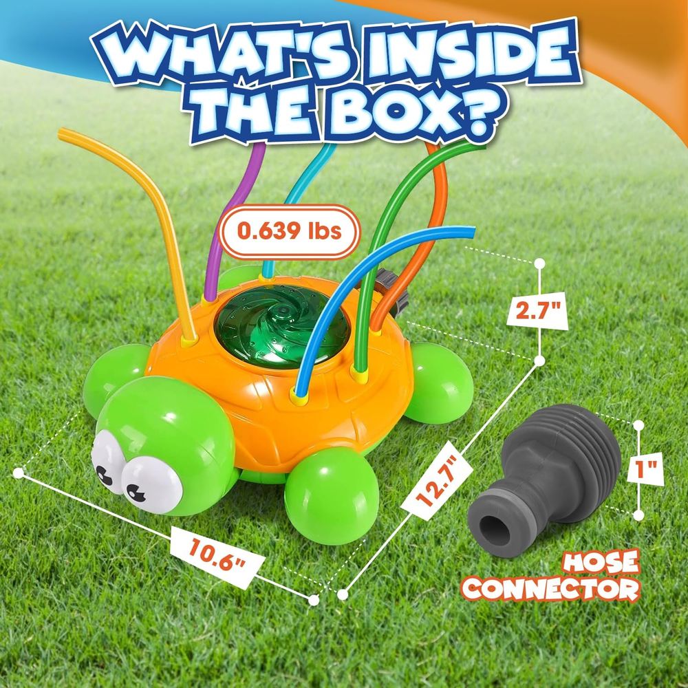 Chuchik Water Sprinkler or Kid - Kids Outdoor Water Sprinkler recensie en prijs