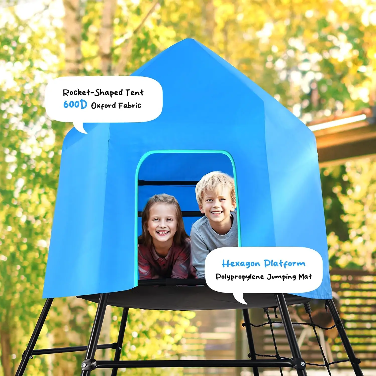 Hot-sellingJungle Gym with Pla - Kids Outdoor Gym recensie en prijs