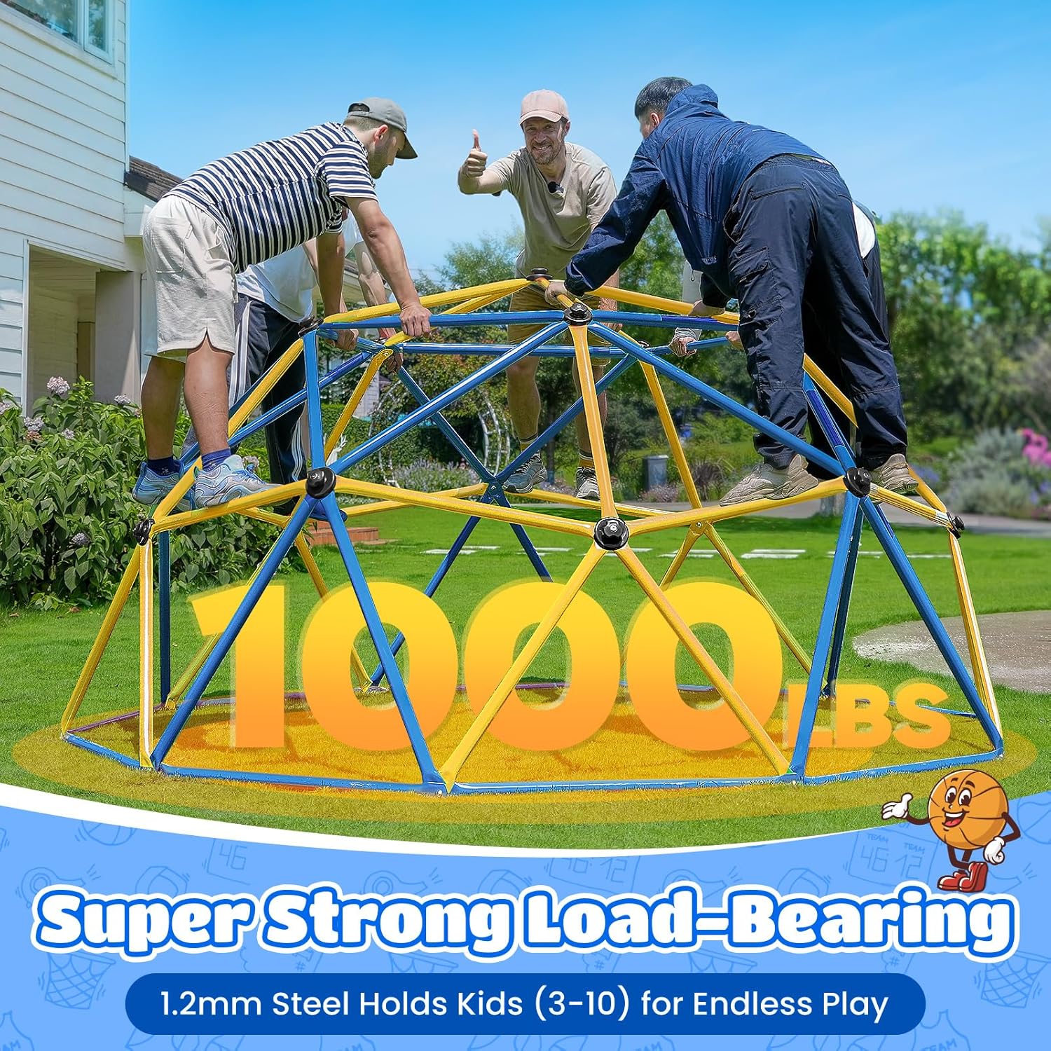 Zupapa 10FT Climbing Dome, Out - Kids Outdoor Climbing Dome recensie en prijs