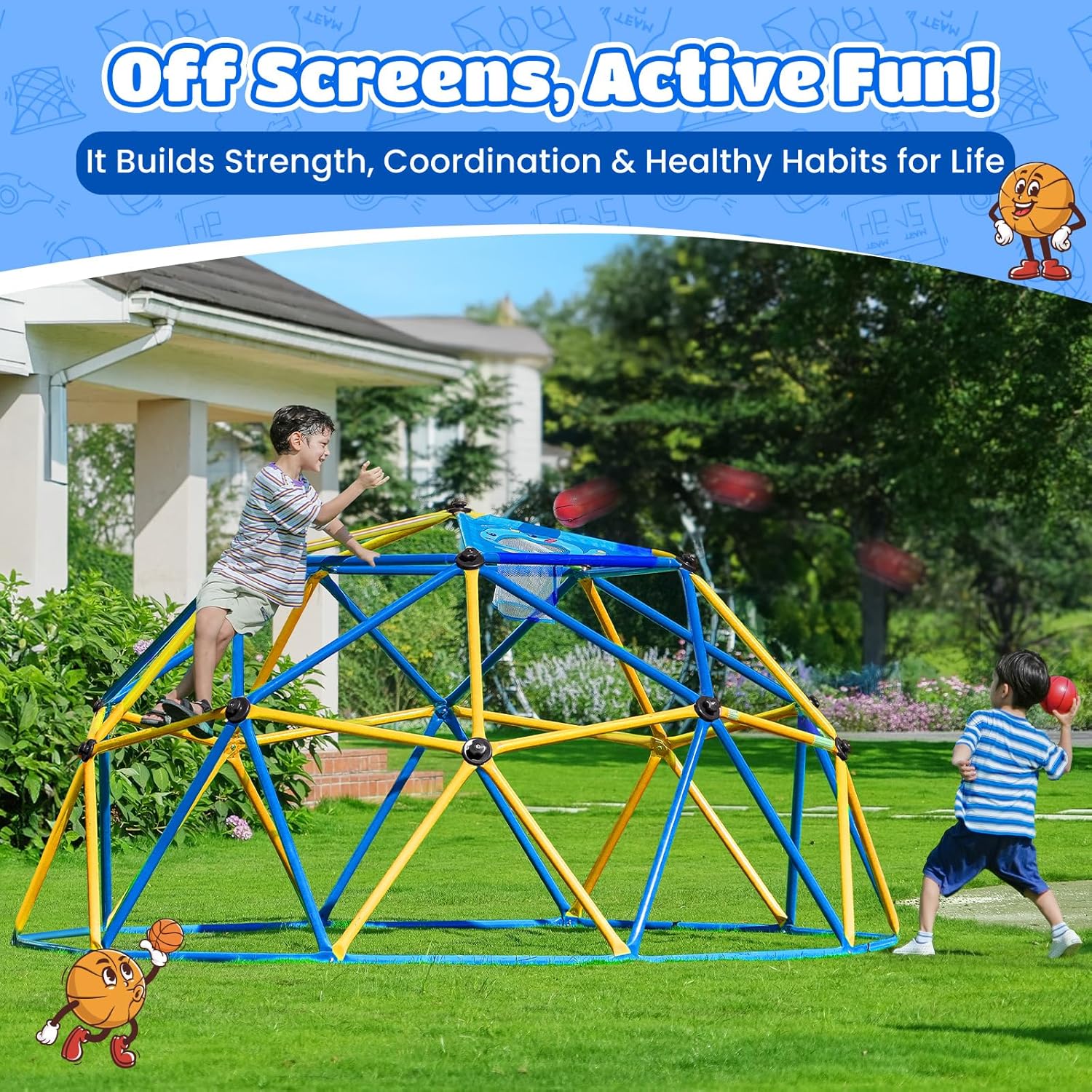 Zupapa 10FT Climbing Dome, Out - Kids Outdoor Climbing Dome recensie en prijs