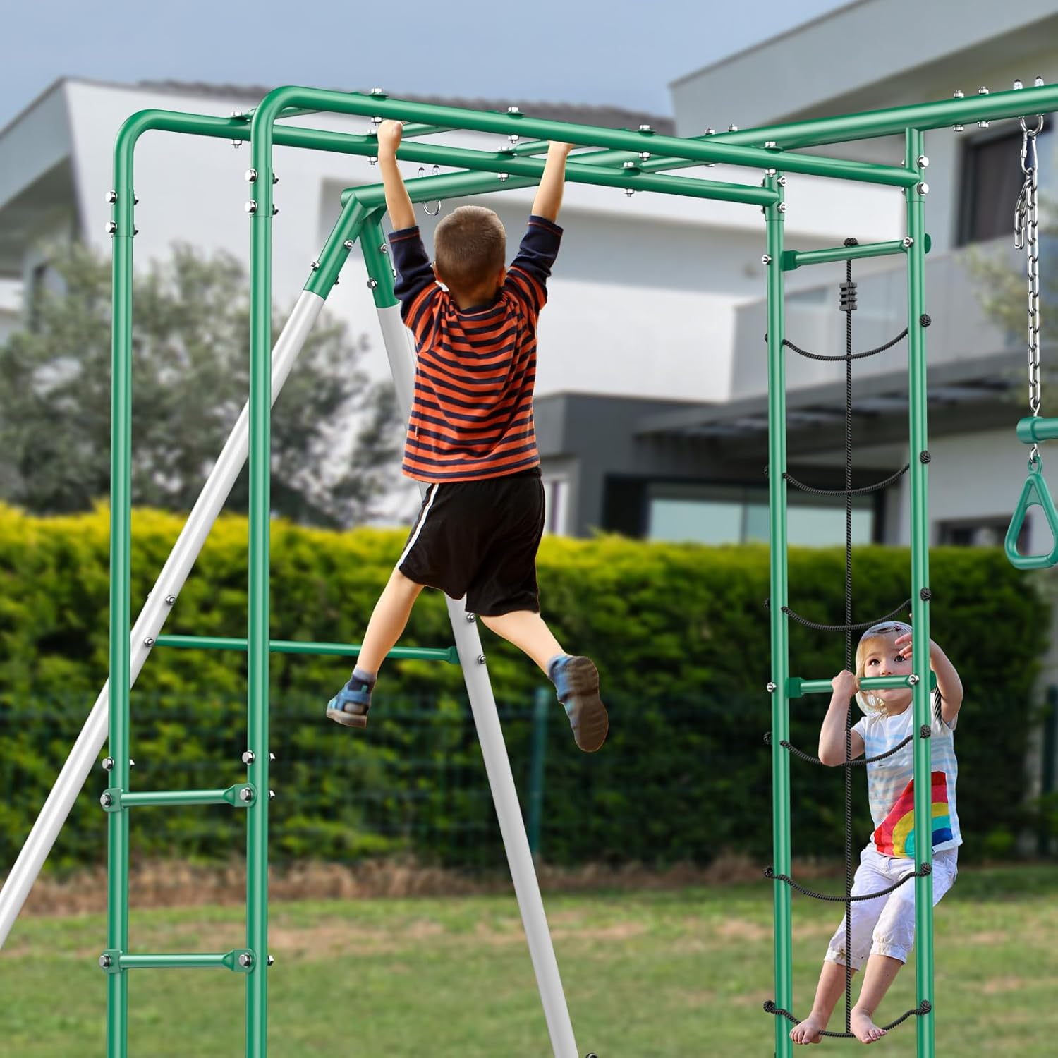 Swing Sets for Backyard with M - Kids Outdoor Monkey Bar Set recensie en prijs