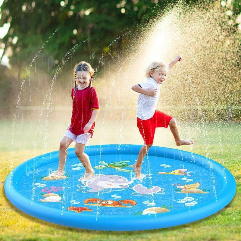 Water Splash Pools Kids Outdoo - Kids Outdoor Water Sprinkler recensie en prijs