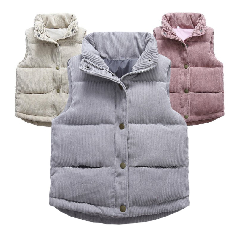 Kids Boys Girls Corduroy Vests - Kids Outdoor Clothing recensie en prijs