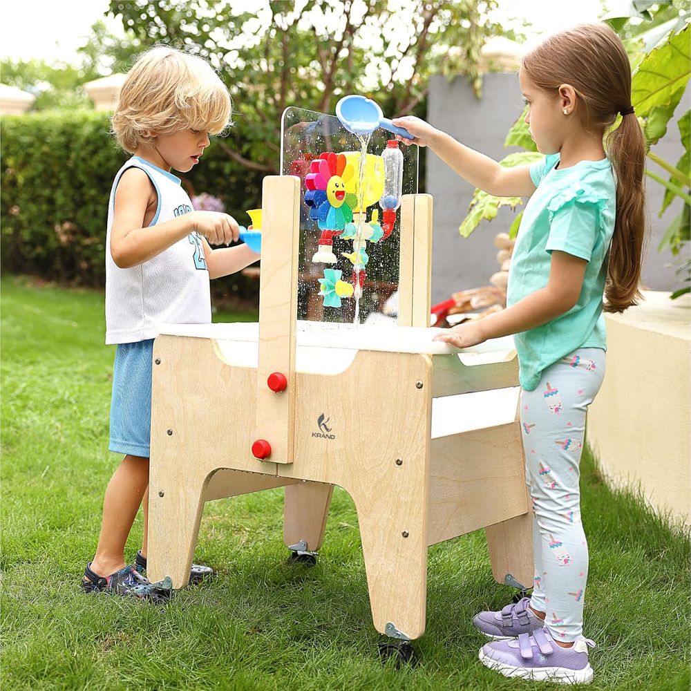 Kids Water & Sand Sensory Tabl - Kids Outdoor Sensory Table recensie en prijs