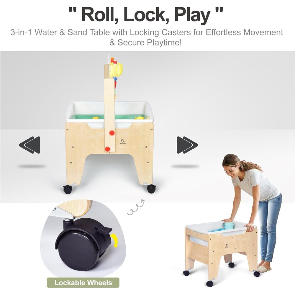 Kids Water & Sand Sensory Tabl - Kids Outdoor Sensory Table recensie en prijs