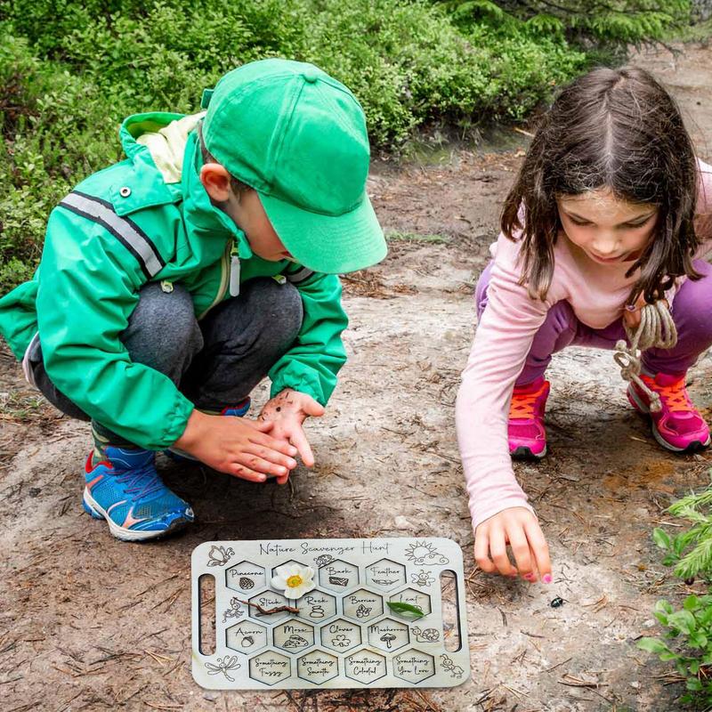 Scavenger Board For Kids Woode - Kids Outdoor Scavenger Hunt recensie en prijs