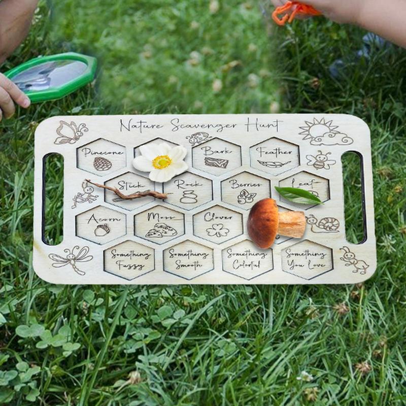 Scavenger Board For Kids Woode - Kids Outdoor Scavenger Hunt recensie en prijs