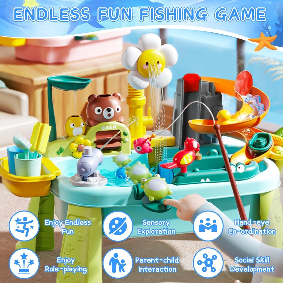 Water Table for Kids Ages 3+ w - Kids Outdoor Sensory Table recensie en prijs