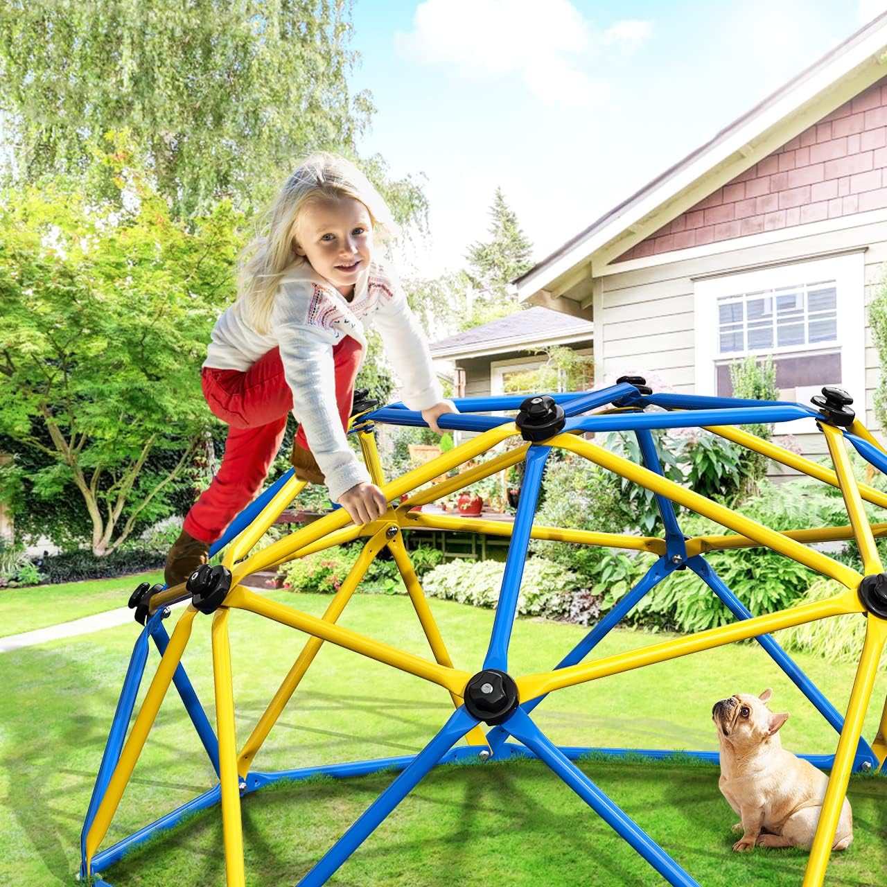 Climbing Dome, Upgraded 6FT Ge - Kids Outdoor Climbing Dome recensie en prijs