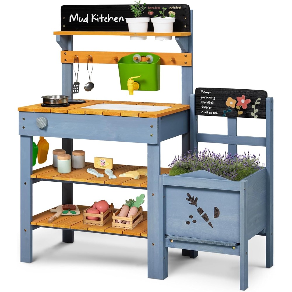 US Shipping Mud Kitchen for Ki - Kids Outdoor Kitchen Set recensie en prijs