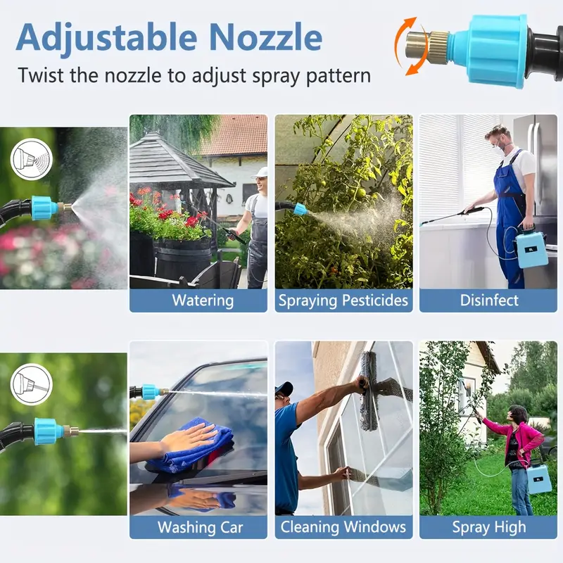 5L/8L USB Rechargeable Electri - Kids Outdoor Water Sprinkler recensie en prijs